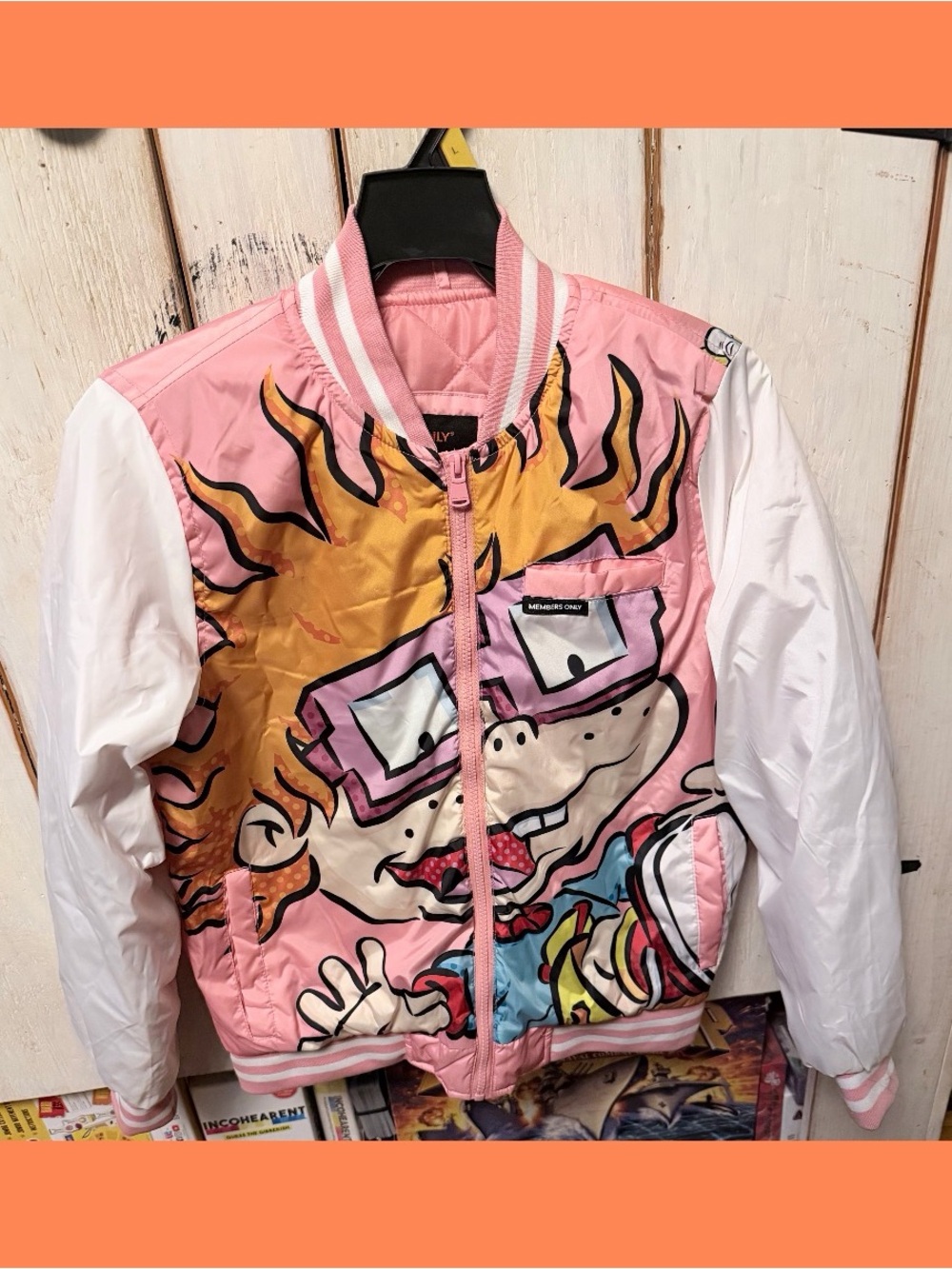 Zumiez Members Only Nickelodeon Themed Jacket